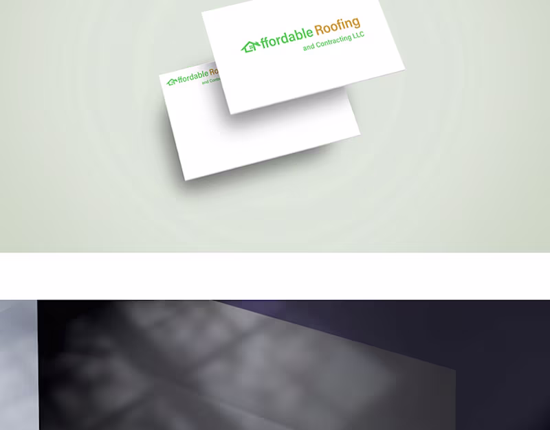 Cover image for Affordable Roofing and Contracting LLC after logo :: Behance