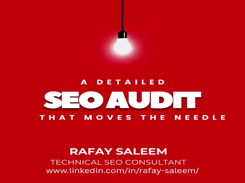 Cover image for Growth-Focused SEO Audit 