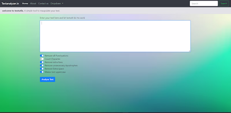 Cover image for Textanalyzer