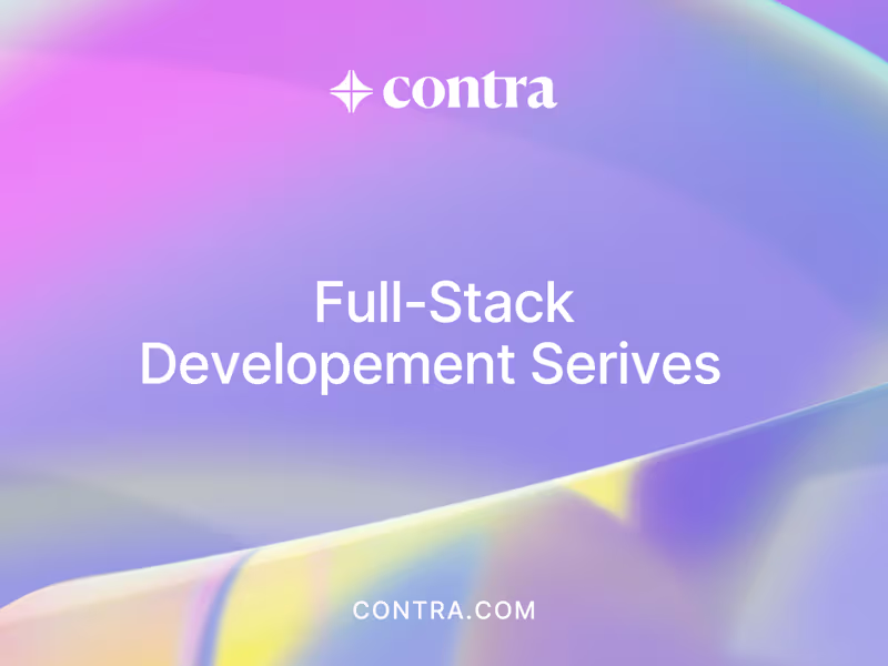 Cover image for Full Stack Development 