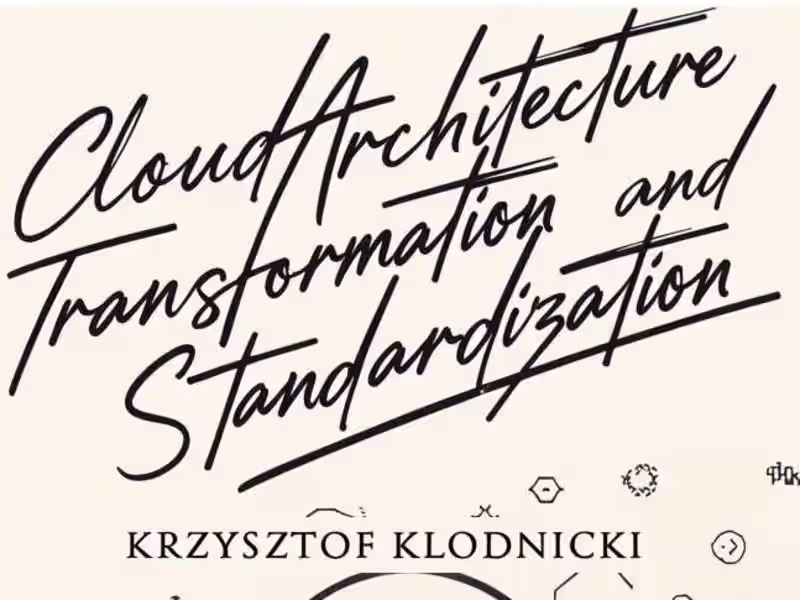 Cover image for Cloud Architecture Transformation and Standardization