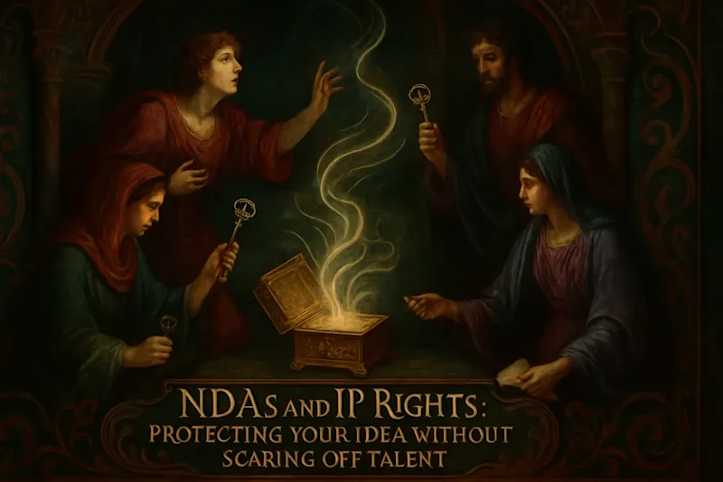 Cover image for NDAs and IP Rights: Protecting Your Idea Without Scaring Off Talent