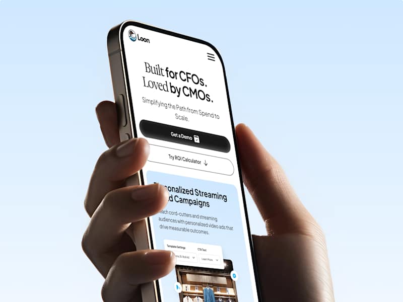 Cover image for Loon B2B Website Redesign
