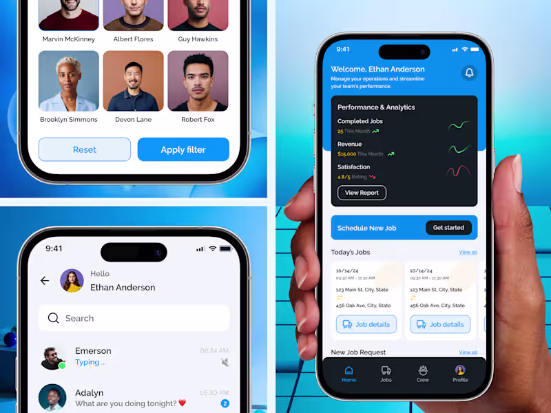 Cover image for  Fintech & Crypto Mobile App UI (Trust & Data Viz)