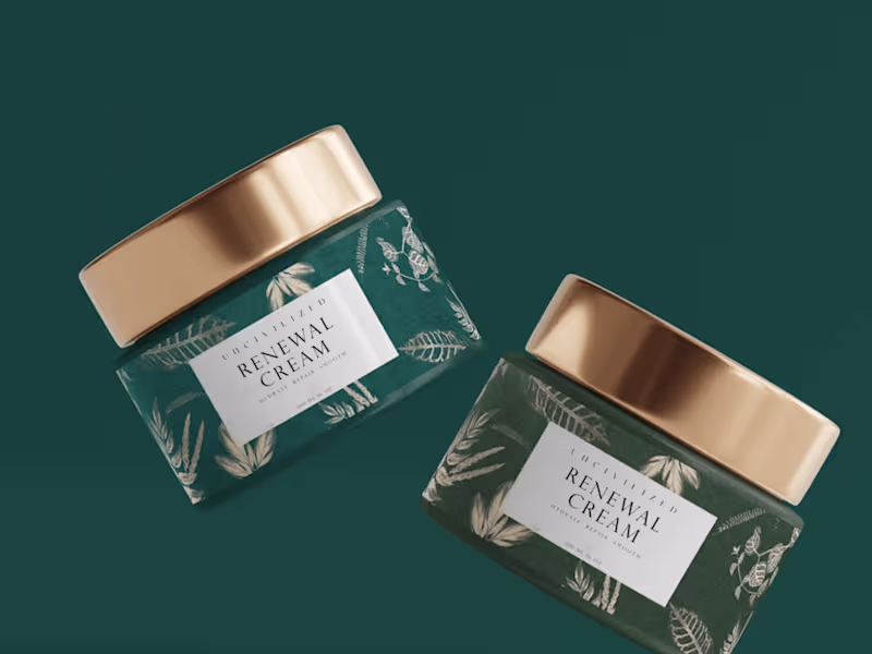 Cover image for Packaging design for a beauty brand