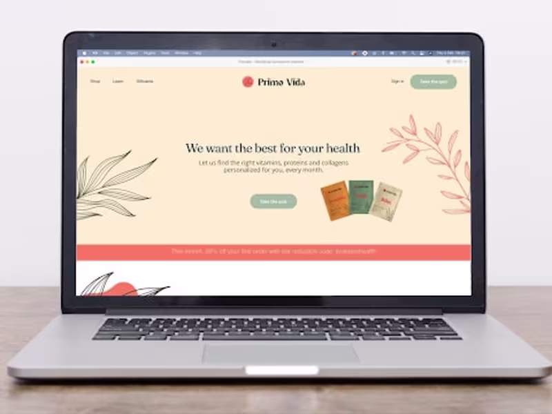 Cover image for Beautiful website on Wix!