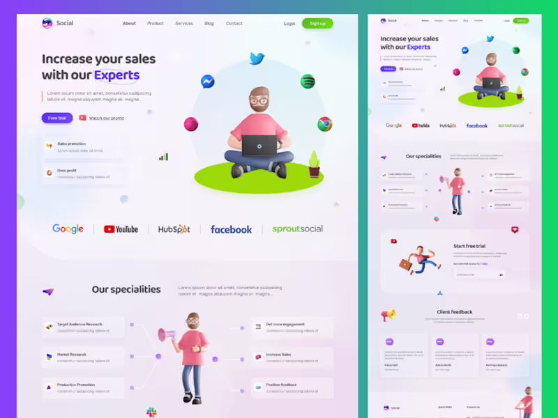 Cover image for SocialBoost – Social Media Marketing