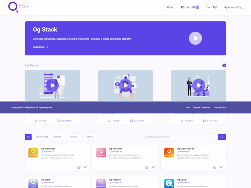 Cover image for OG STACK - SERVICES