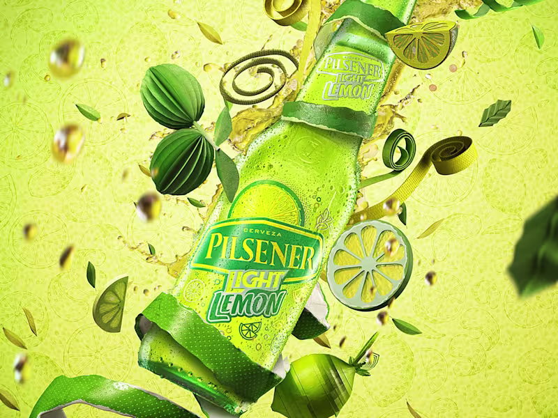 Cover image for Pilsener Light Lemon