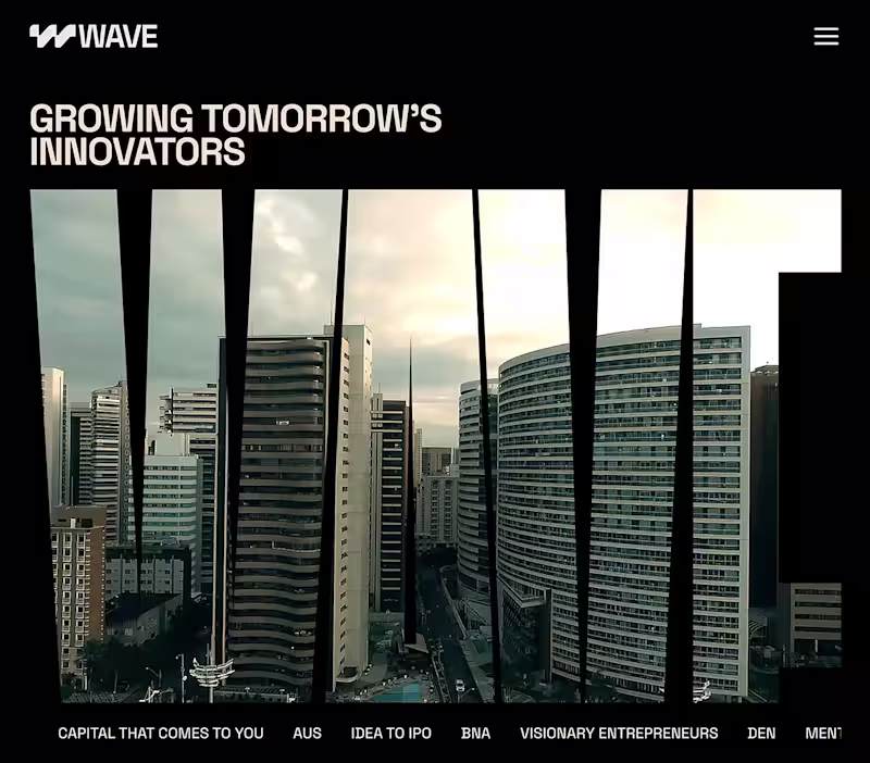 Cover image for Wave Capital Design System and Web Design