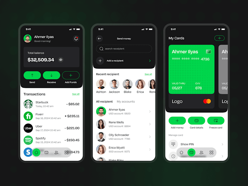 Cover image for Mobile Banking App UI Design