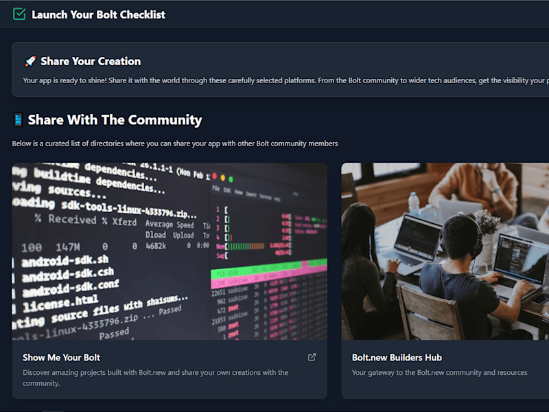 Cover image for Launch Your Bolt Checklist