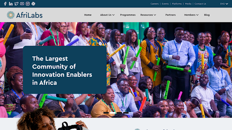 Cover image for AfriLabs Website Redesigns