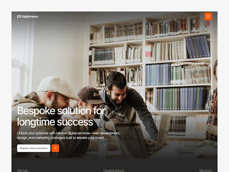 Cover image for Digital Nexus-Framer Website Development