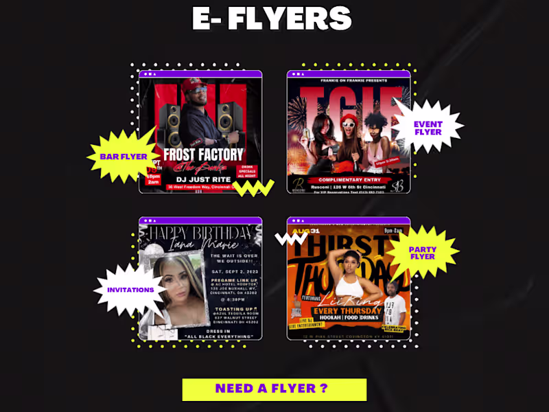 Cover image for Flyer design 