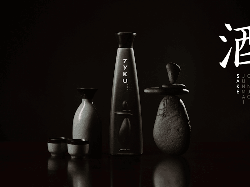 Cover image for TYKU Junmai Ginjo Sake