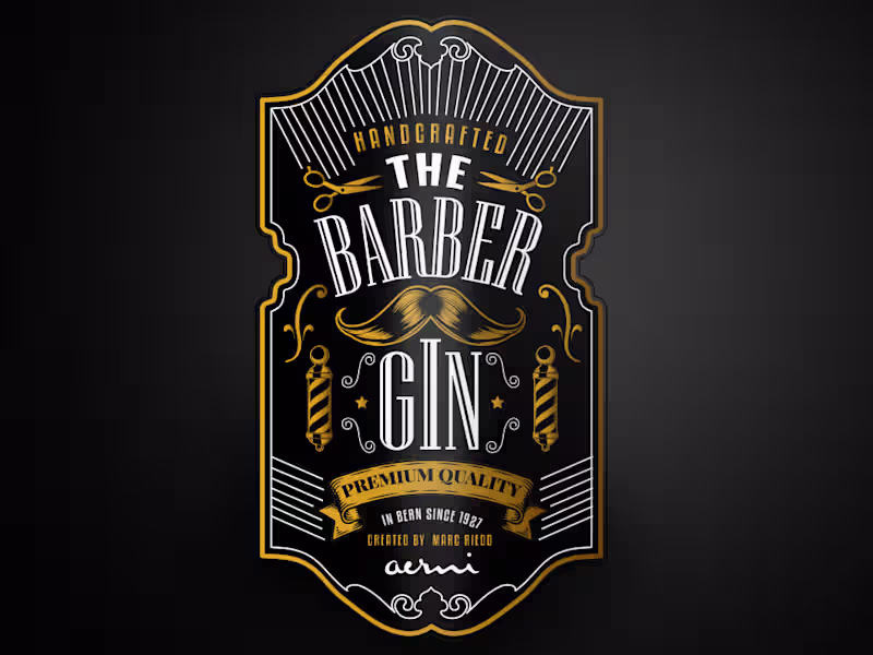 Cover image for The Barber Gin 