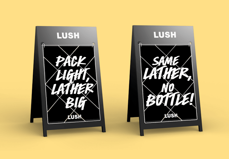 Cover image for Lush - Naked Shower Gels: A Solid Idea