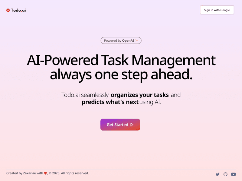 Cover image for AI-Todo: Smart Task Management System