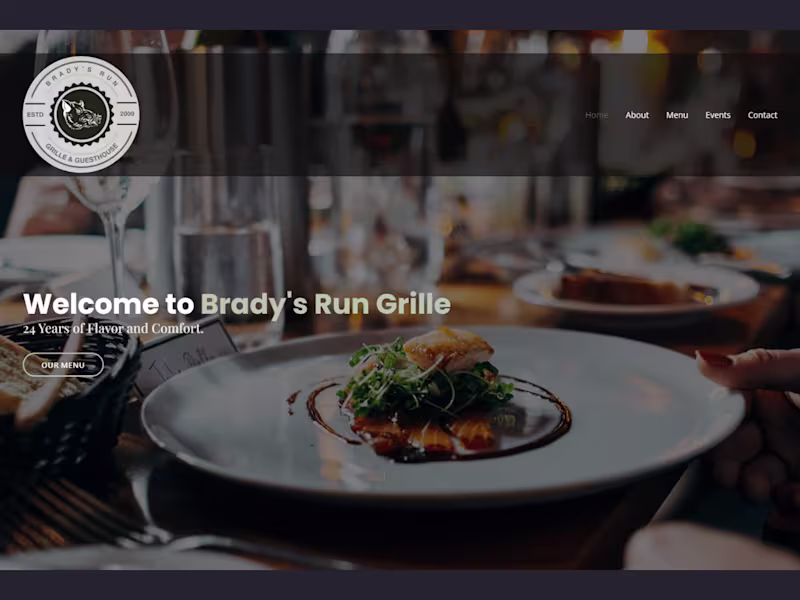 Cover image for Brady’s Run Grille & Guesthouse