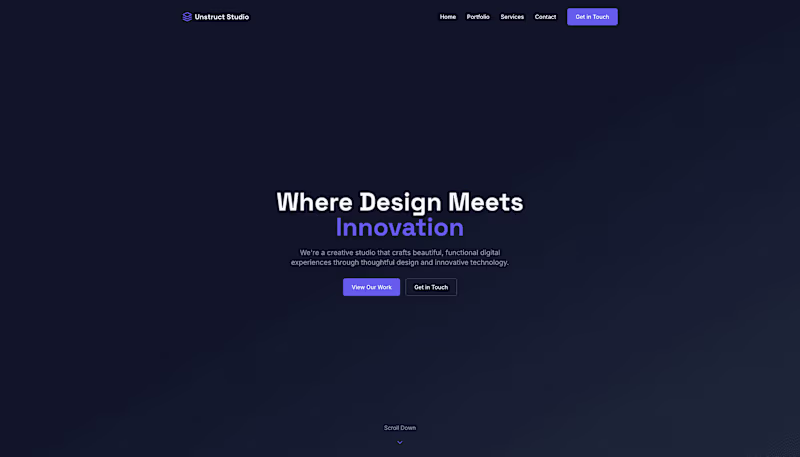 Cover image for Agency Website Development with Bolt.new