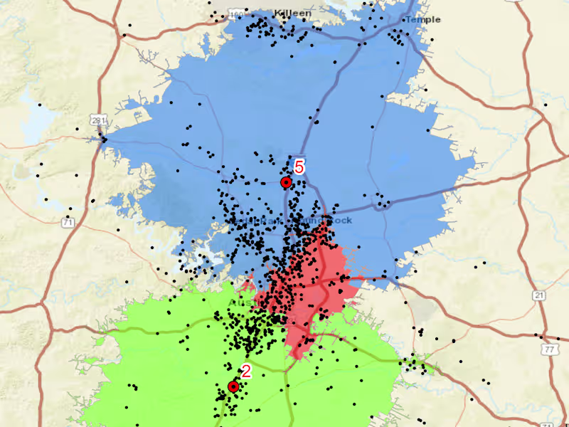 Cover image for Drive time polygons