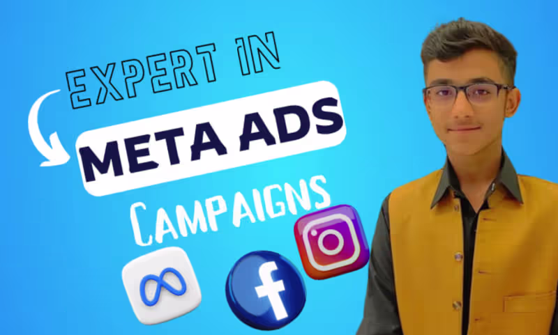 Cover image for I will create meta ads campaign facebook and instagram ads mana…