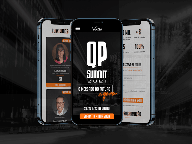 Cover image for QP Summit ✦ UX/UI Design