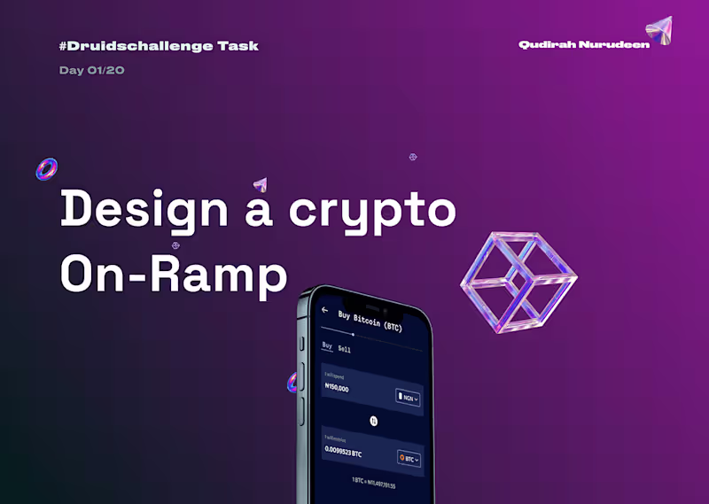 Cover image for Crypto On-ramp Flow