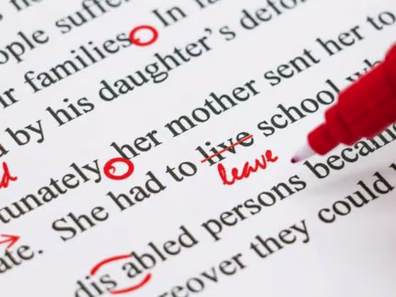 Cover image for Proofreading 