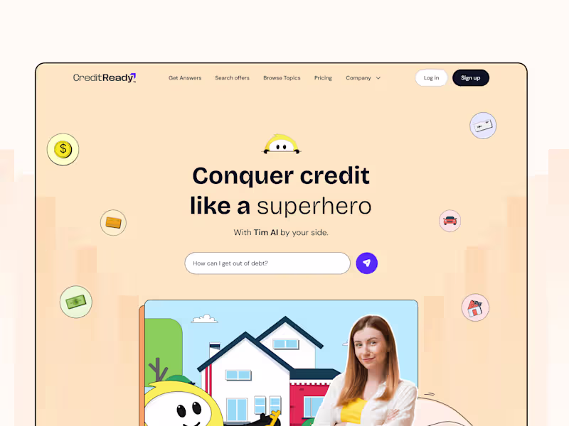 Cover image for Credit Ready Website Revamp