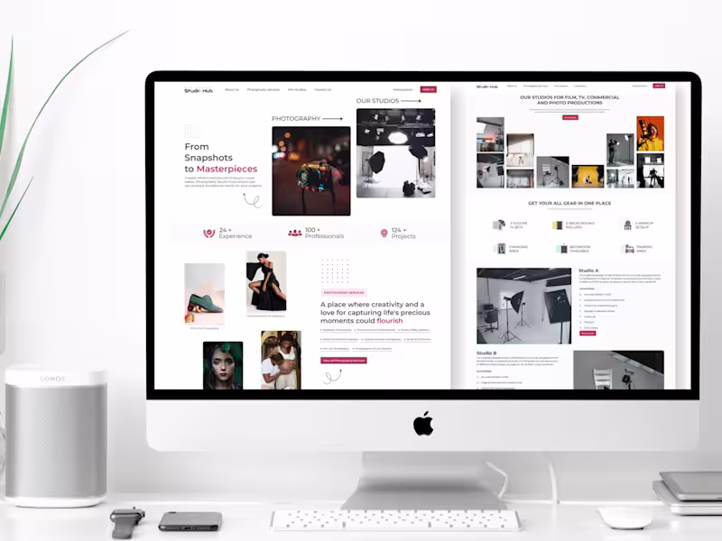 Cover image for Photography Studio Hub