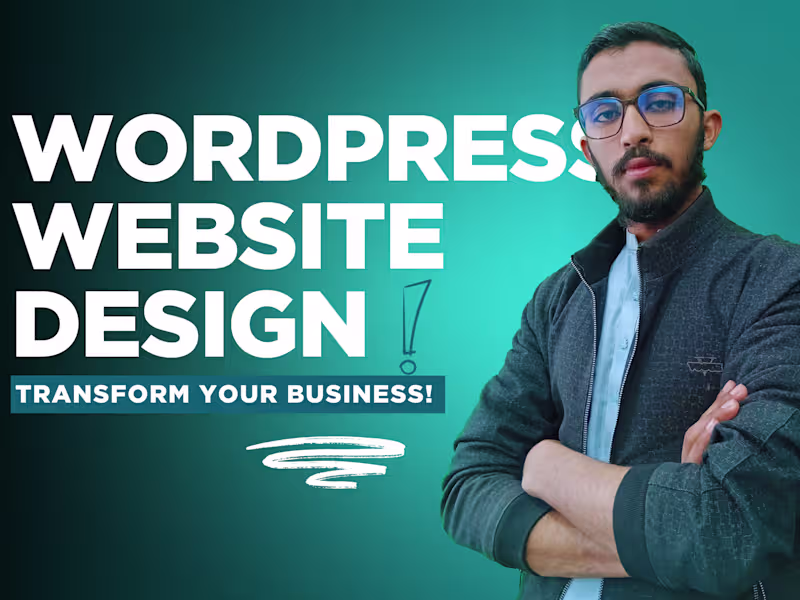 Cover image for Custom WordPress Website Design and Development