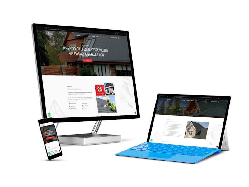 Cover image for The corporate site is designed specifically for the Gallcostore