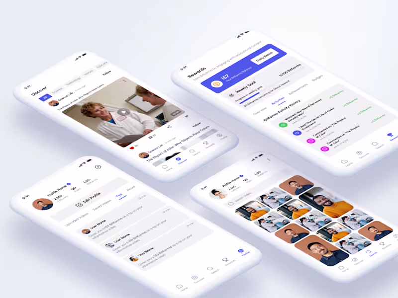 Cover image for Mobile App UI/UX Design –