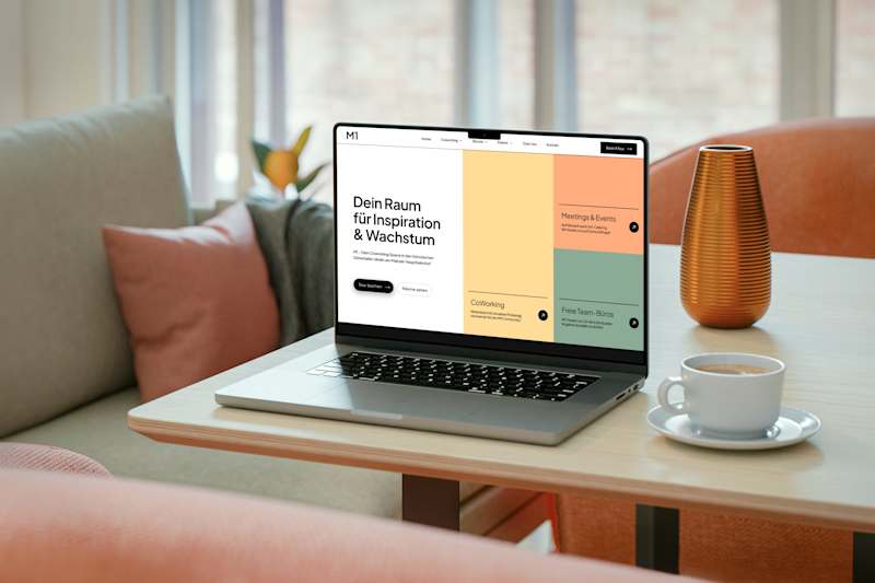 Cover image for Website Design for a Coworking Space