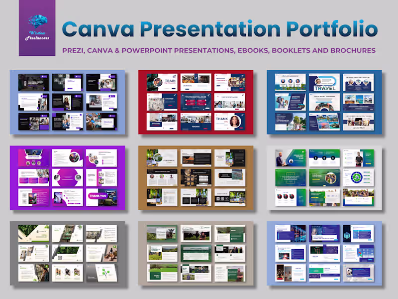 Cover image for Custom Canva Presentations Tailored for Business & Marketing 