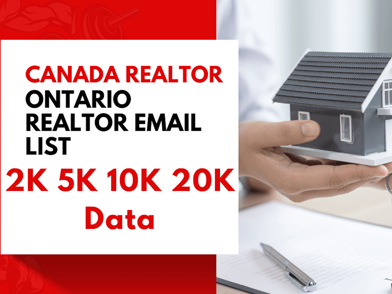 Cover image for I will provide realtors Email List for your business 