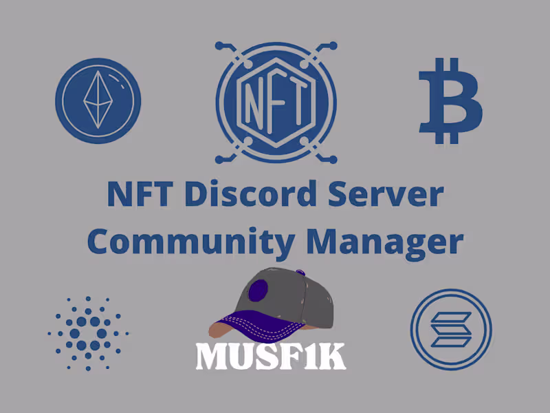 Cover image for NFT Community Management Discord