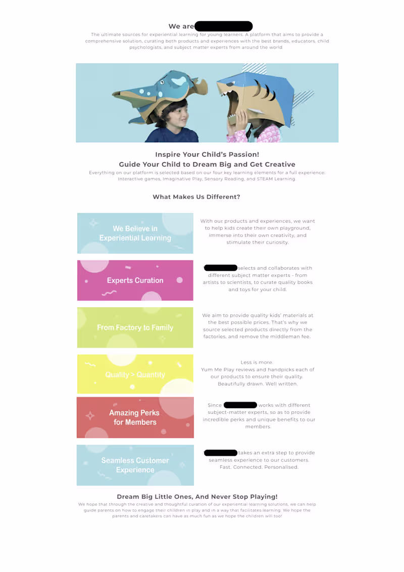 Cover image for Copywriting for E-commerce Website