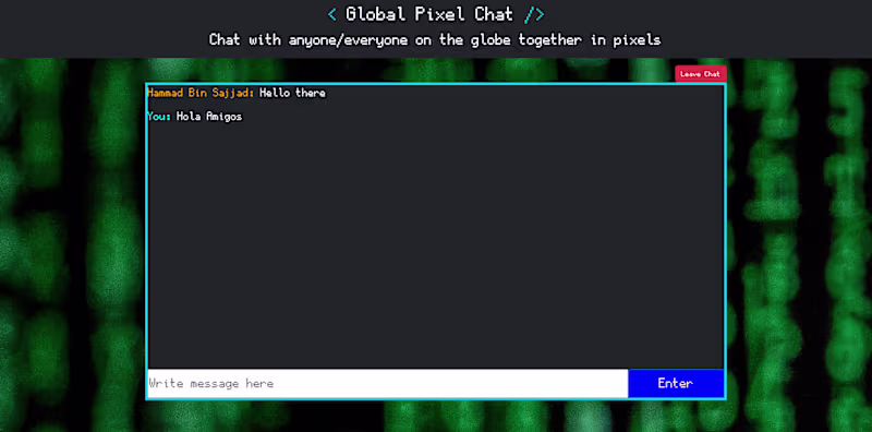 Cover image for Global Pixel Chat