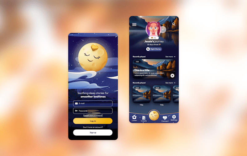 Cover image for Goldminds App Rebranding & App Design