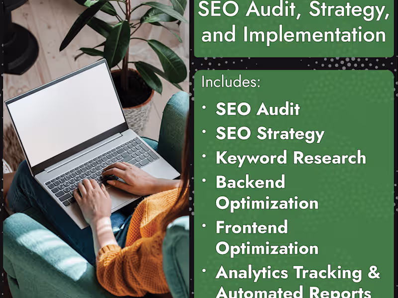 Cover image for In-Depth SEO Website Audit, Strategy, and Implementation
