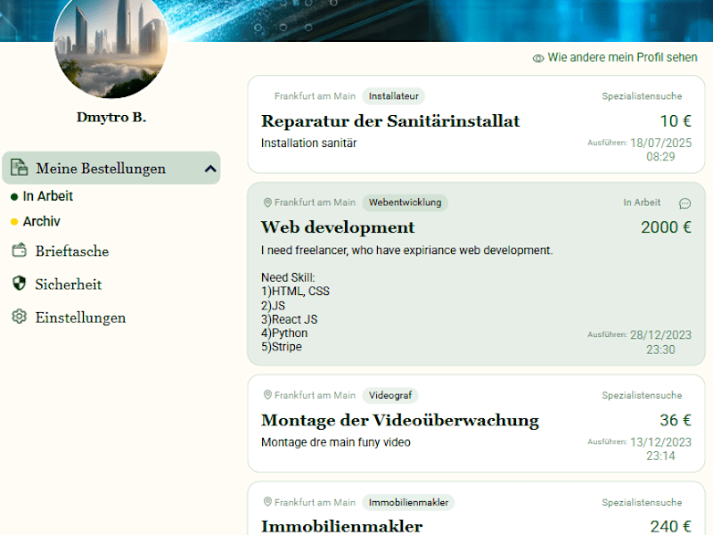 Cover image for Jobyx - Job Listing Platform for Quick Services in Germany