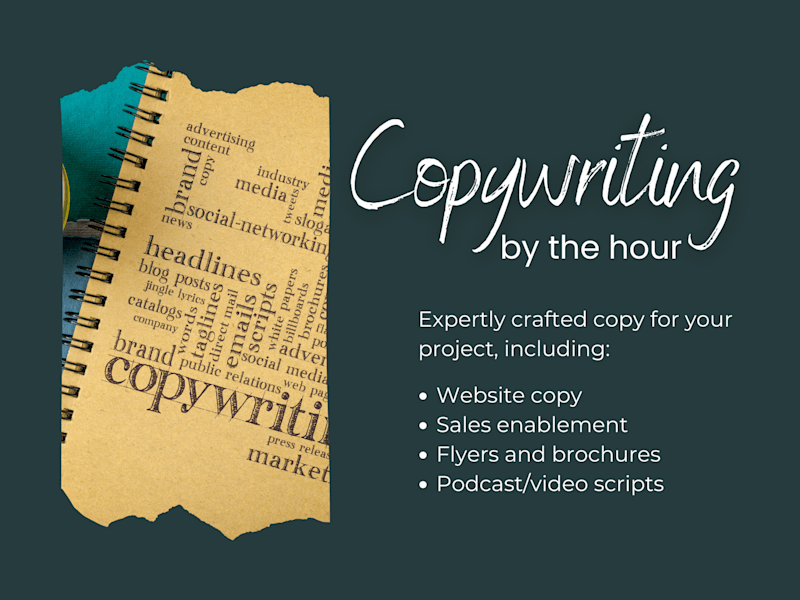 Cover image for Copywriting by the Hour
