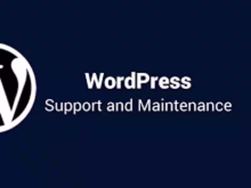 Cover image for WordPress Support and Management