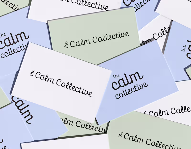 Cover image for The Calm Collective – A Yoga Wellness Brand Identity