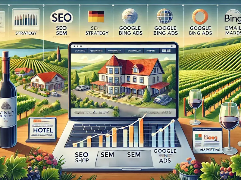 Cover image for Digital Transformation for a Winery with hotel 