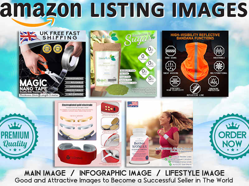 Cover image for Editing amazing product listing images for Amazon Sales
