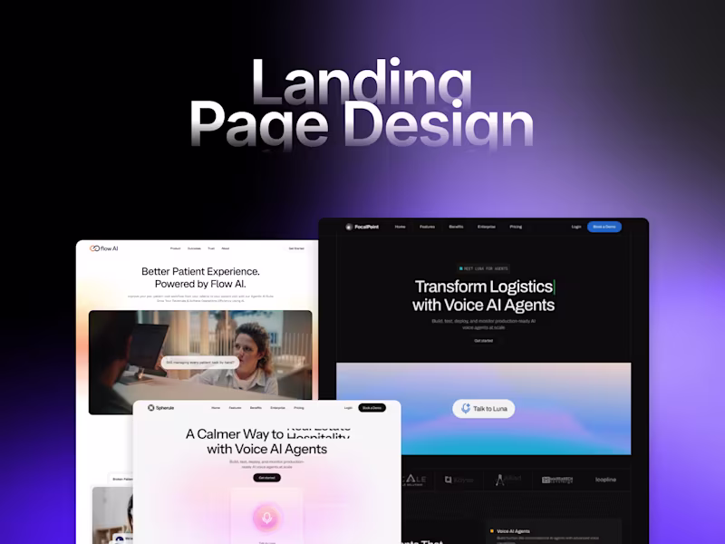 Cover image for Landing Page Design